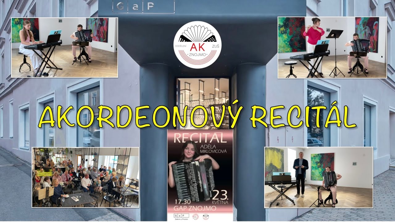 AKORDEONOVÝ RECITÁL ADÉLY MIKLOVICOVÉ  (23.5.2025)
