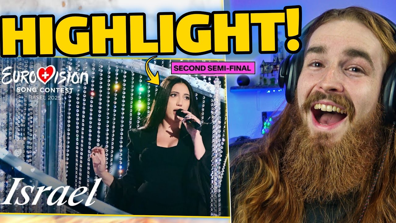 Yuval Raphael–New Day Will Rise😶KRASSE STIMME, aber zu wenig Action!🇮🇱 ESC 2025 Semi-Final REACTION
