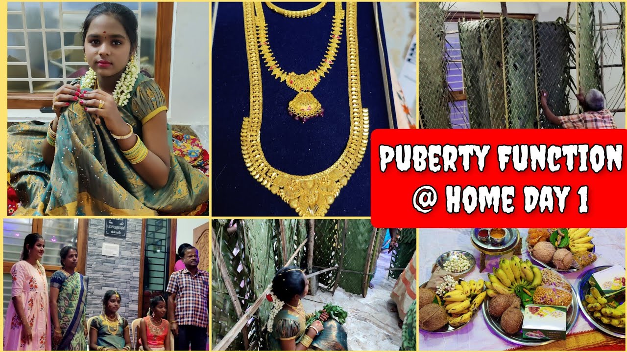Kutty Puberty Function in Our Family 🥰 DIML in Pregnancy💥 Puberty Ceremony @ Coimbatore side Rituals