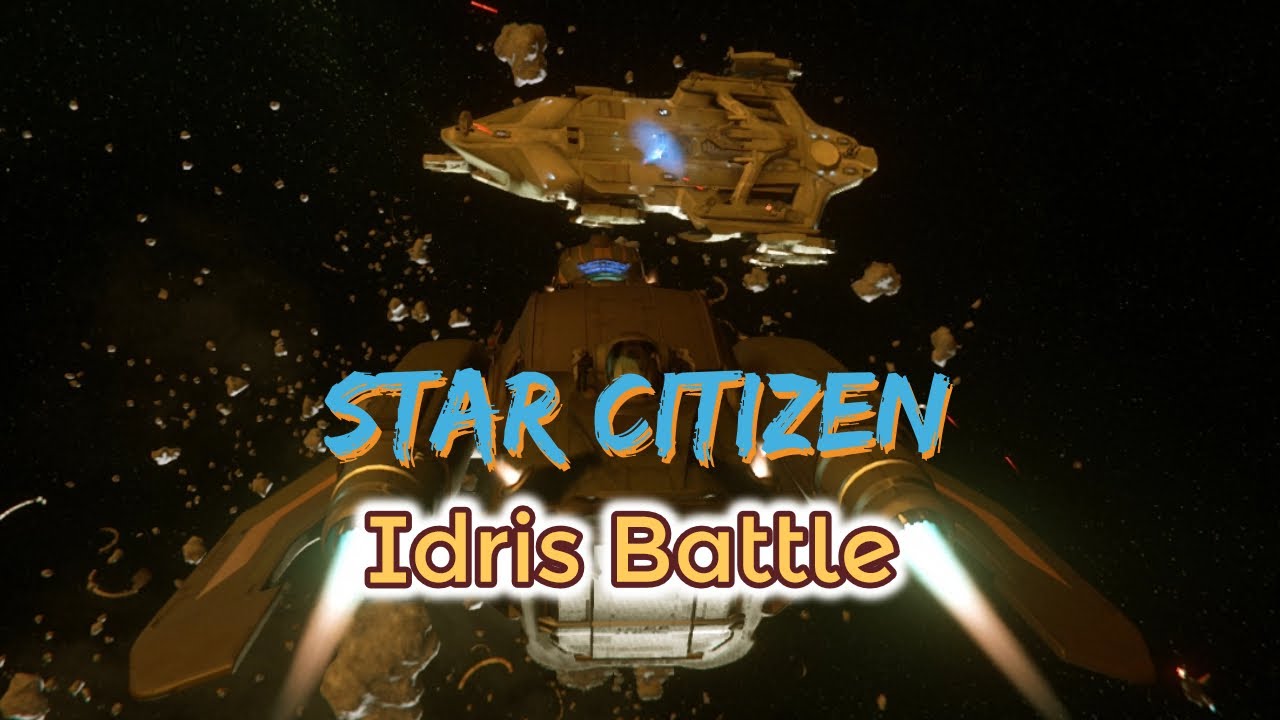 Star Citizen - Idris Battle - In Game NOW! (miles Eckhart missions)