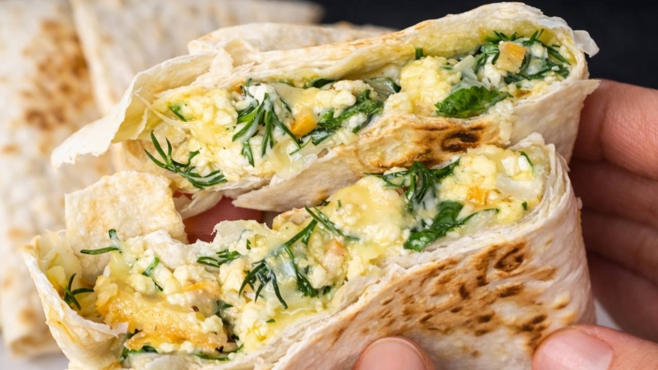 I Cook Cottage Cheese and Chicken Like This! Crispy Lavash Triangles