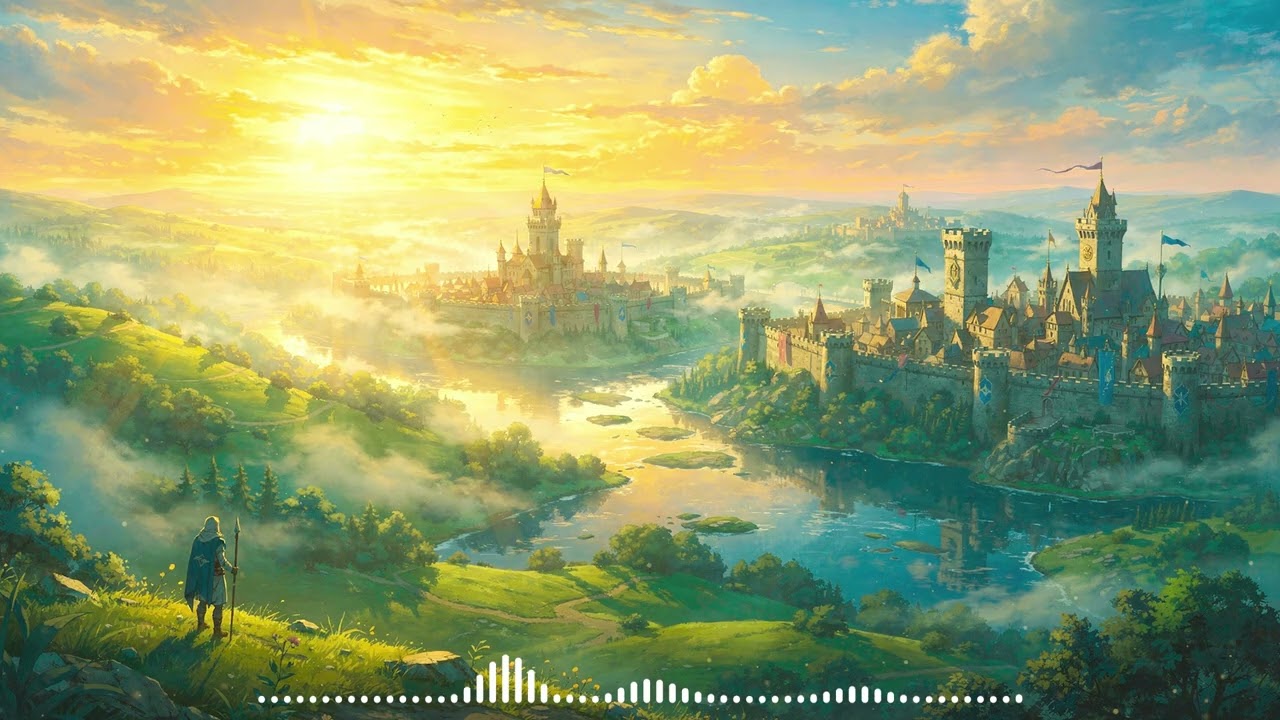 Medieval Fantasy Sleep Music - The Kingdom Sleeps in Peace