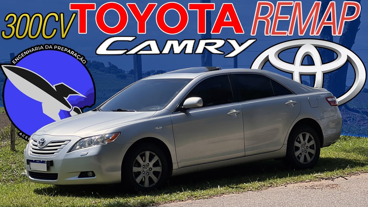 FIZEMOS REMAP NO TOYOTA CAMRY 3.5 V6, MAIS DE 300CV? ABSURDO! @Engenharia_da_Preparacao