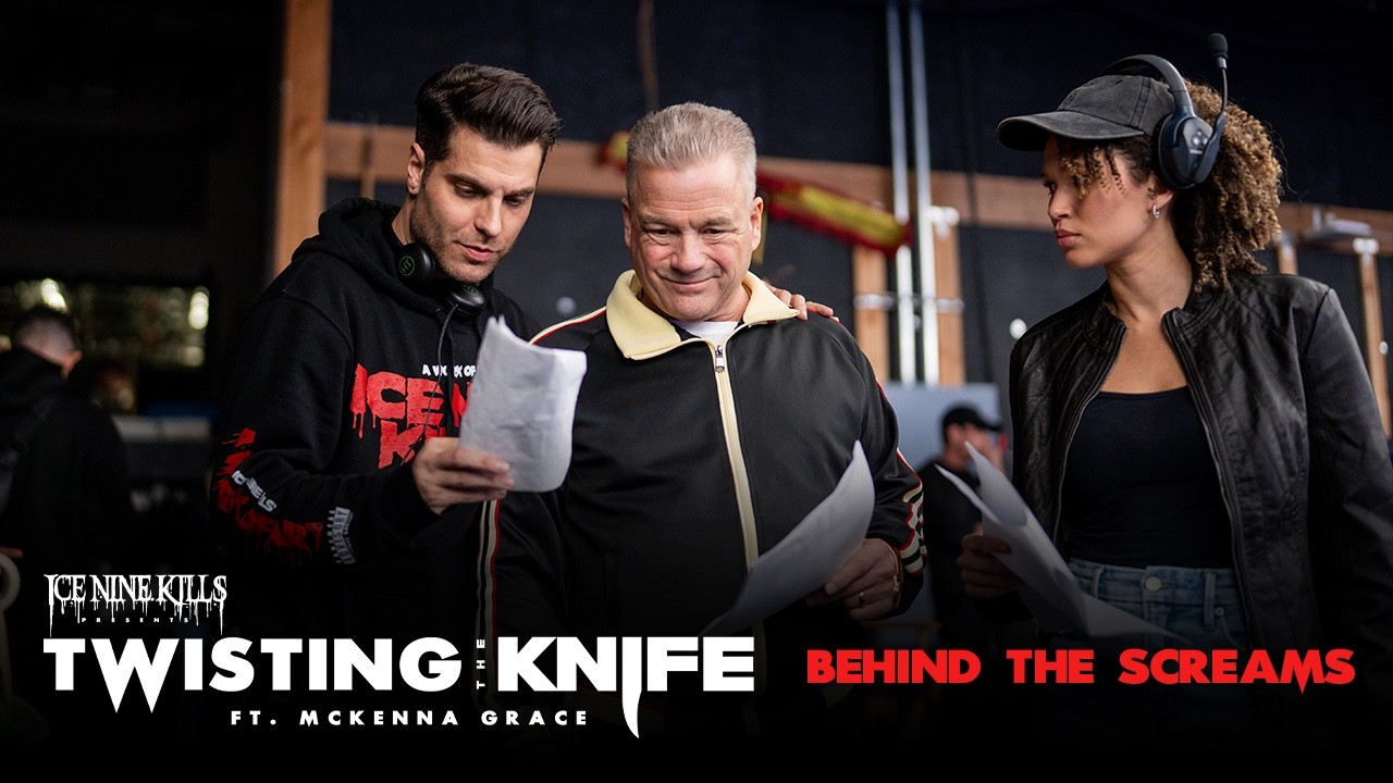 Ice Nine Kills - Twisting The Knife ft. Mckenna Grace (Behind The Screams)