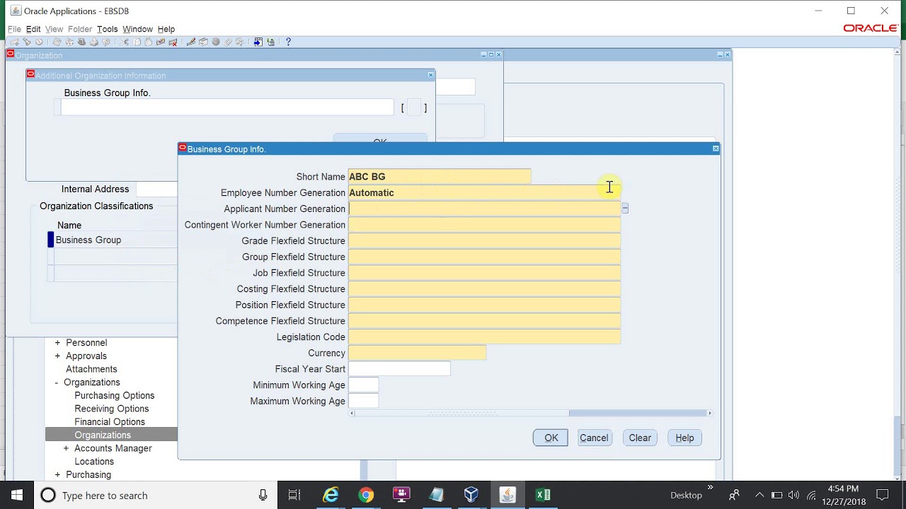 Training   How to Create Business Group in Oracle R12 - Part 11