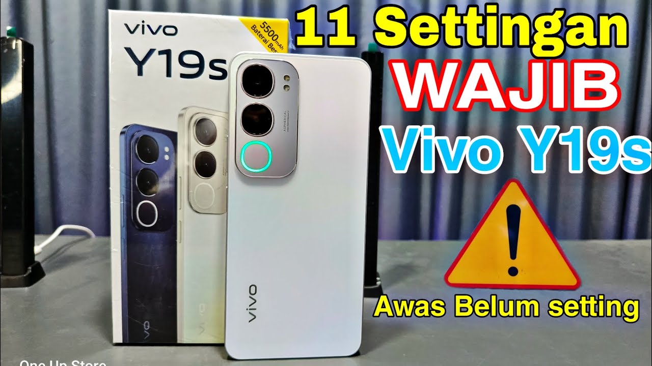 Settingan WAJIB VIVO Y19S , Y19s Pro , fitur dan setingan wajib vivo y19s series