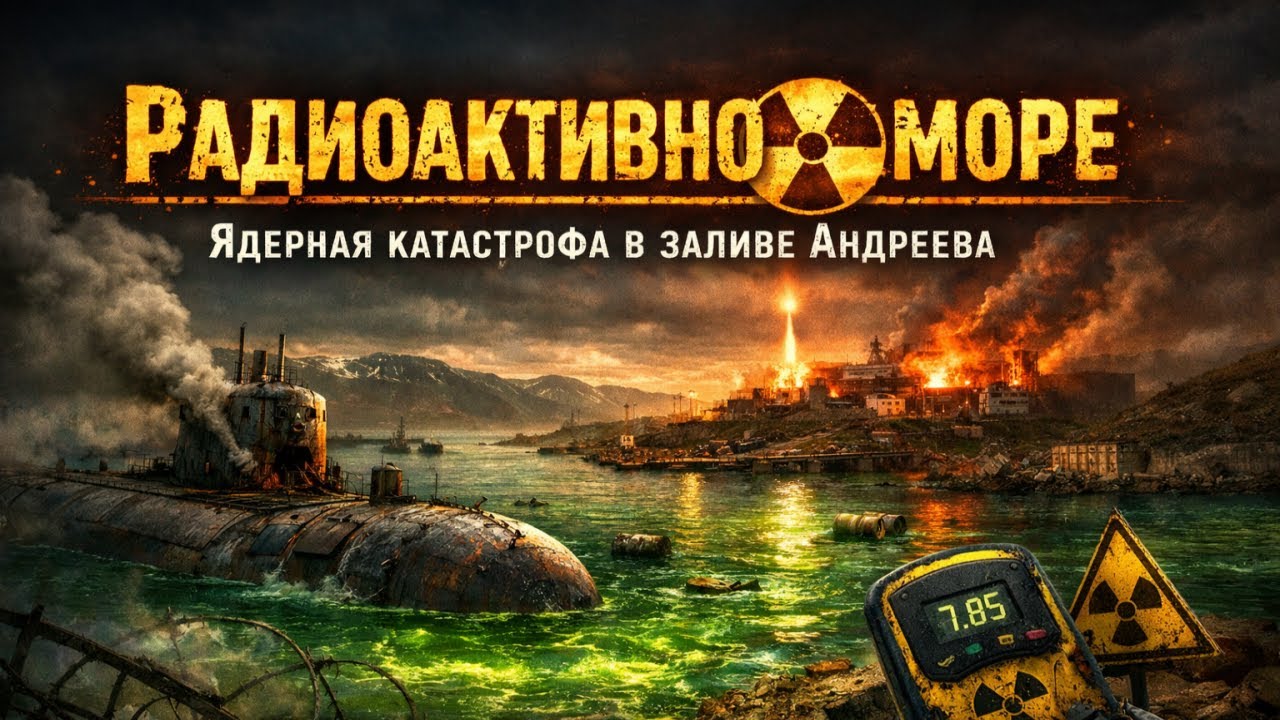 ☢️🌊 Радиоактивное море — ядерная катастрофа в заливе Андреева ⚠️