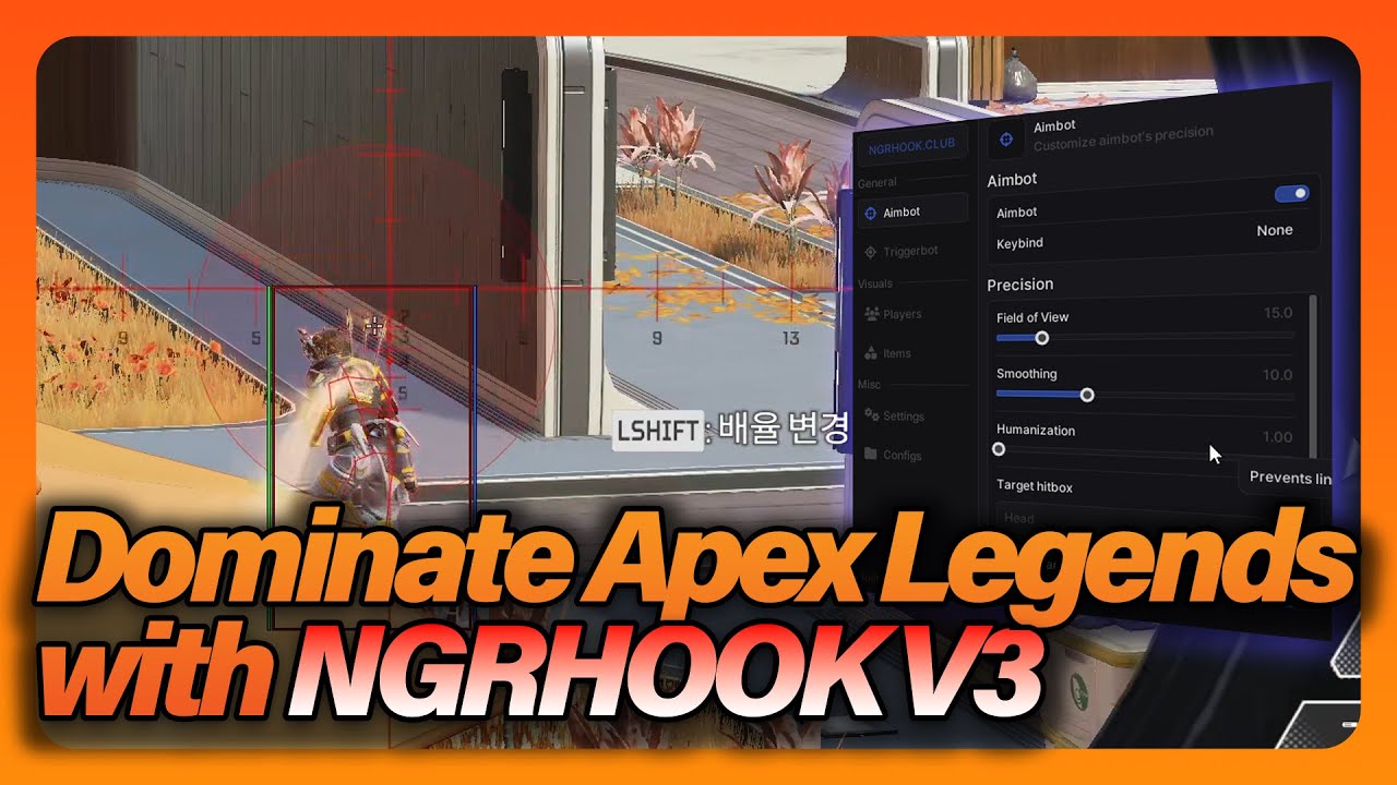 Apex Legends - Insane Rage cheating w. NGRHOOK V3