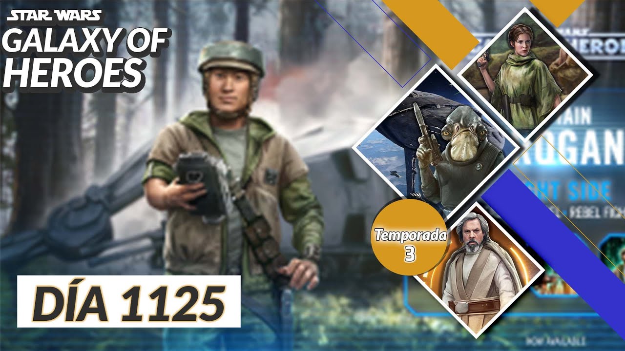 Terminamos el farmeo del capi Drogan | Star Wars™: Galaxy of Heroes F2P T3 | Día 1125