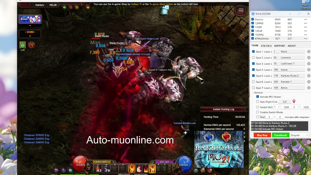 Test Auto Reset Next Map Raklion Mu Online Season 21  OPENING &mdash; 31 JULY!