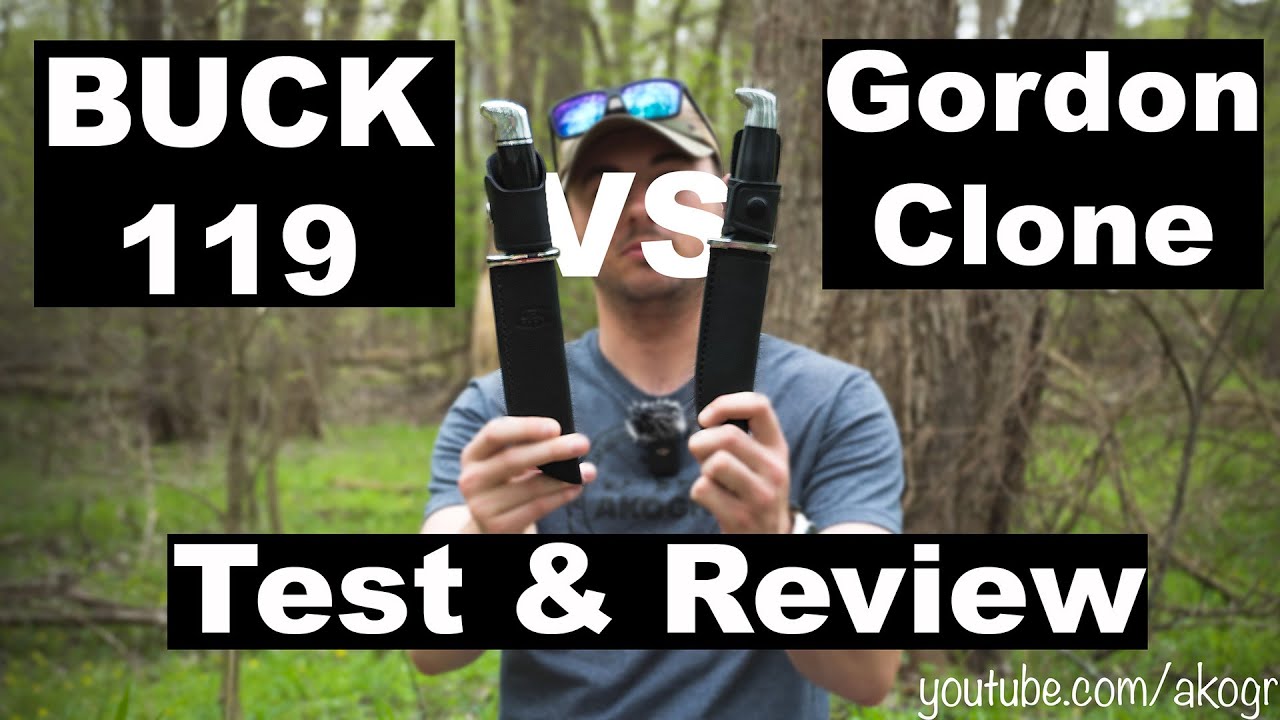 BUCK 119 vs Harbor Freight CLONE | TORTURE TESTING 