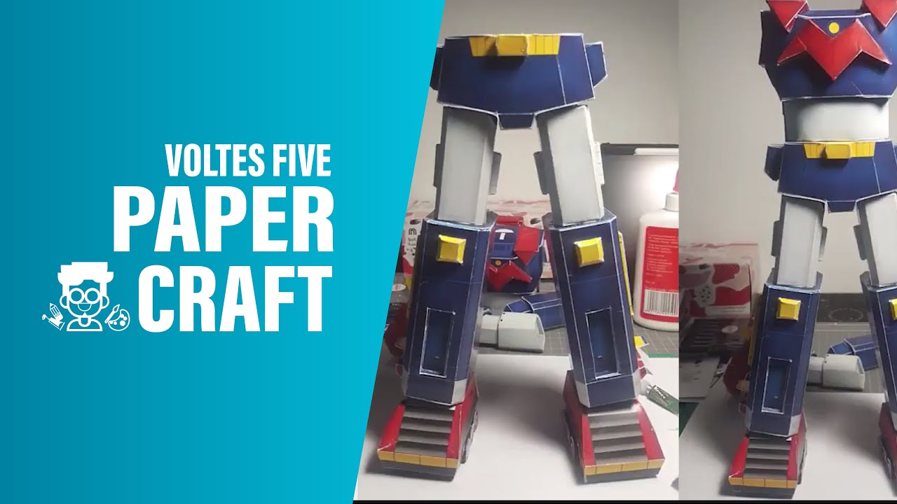 Voltes V | Paper Craft | Gizmo Arts & Crafts
