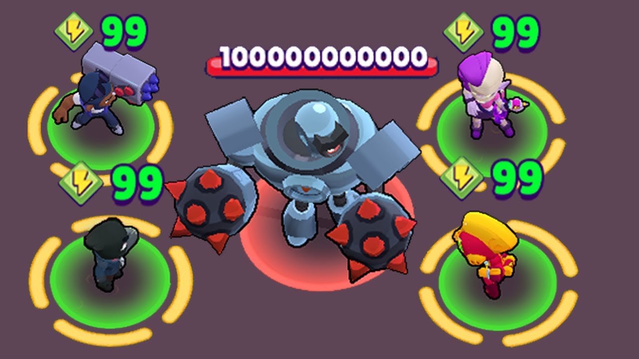 ВСЕ БРАВЛЕРЫ С 99 БАНКАМИ ПРОТИВ РОБОТА! ОЛИМПИАДА БРАВЛ СТАРС
