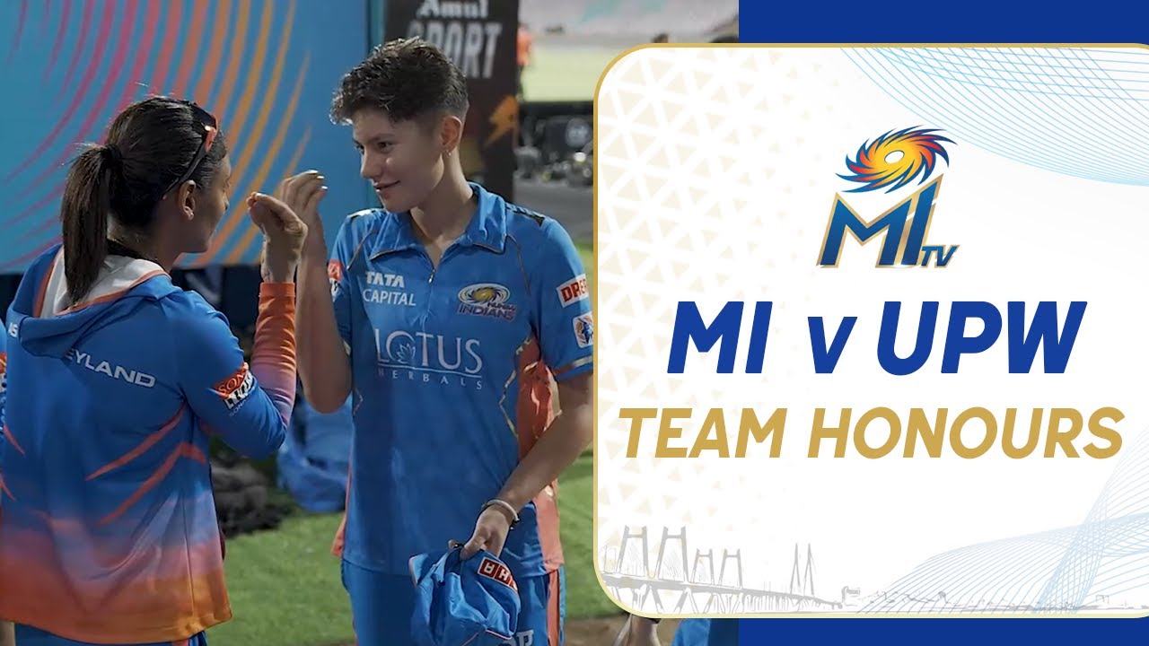Wong, Amelia & Jintimani claim POTMs v UPW | Mumbai Indians | WPL