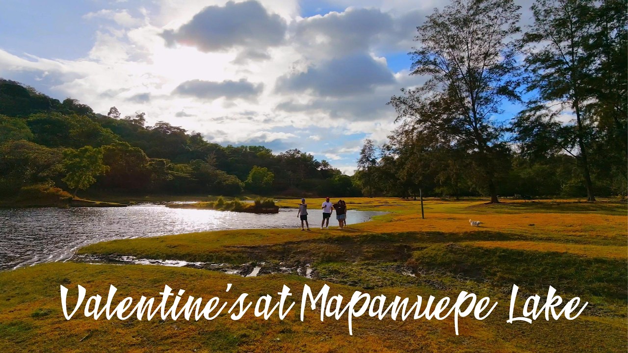 Mapanuepe Lake | First Video and Valentine's Day Camping