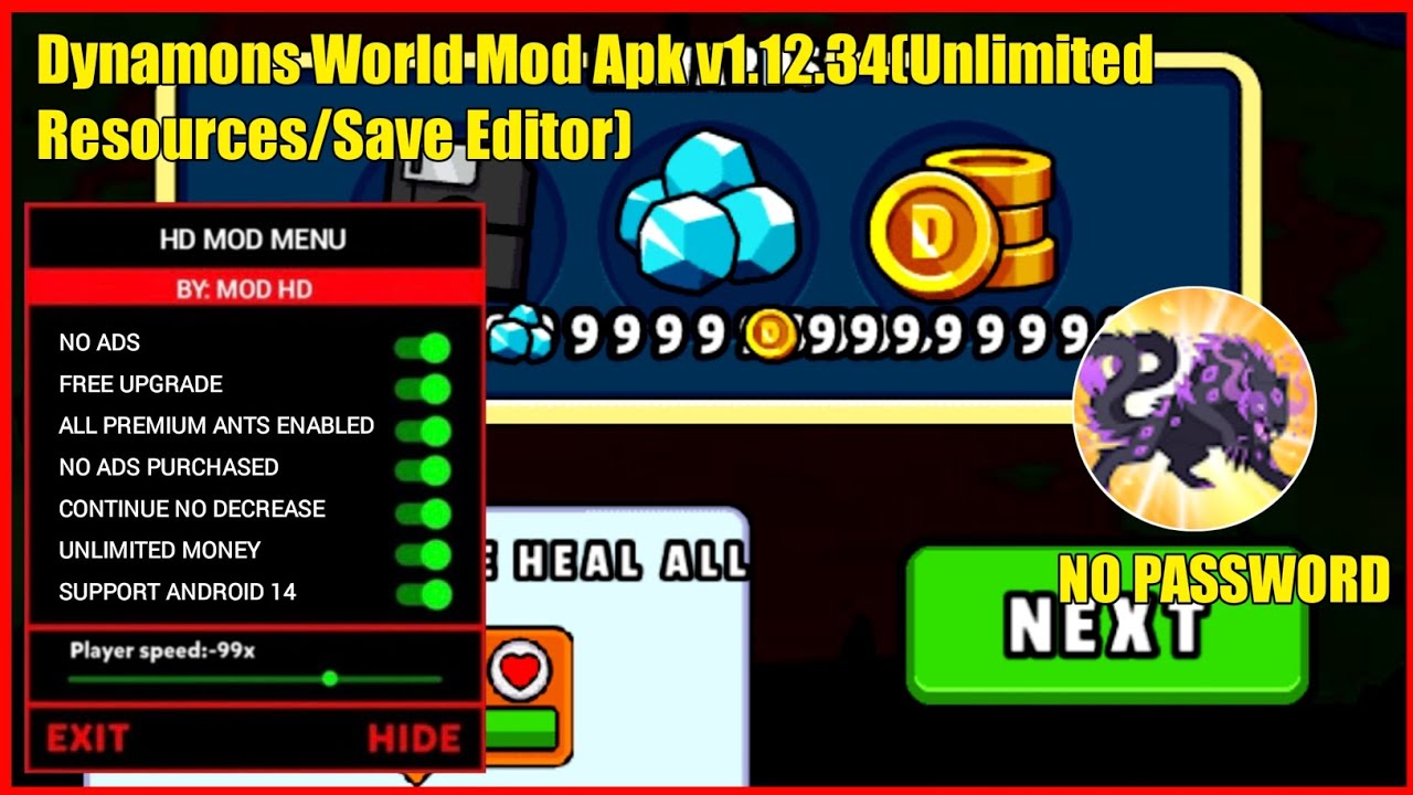 Dynamons World Mod Apk Mediafıre Free Shopping 2026 All Legendary Unlocked Latest Version Download