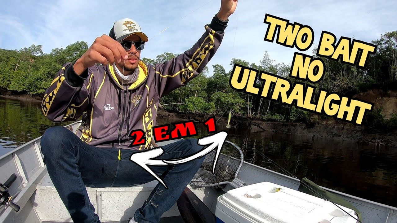 INFAL&Iacute;VEL  a Produtividade dessa Montagem- TWO BAIT NO ULTRALIGHT