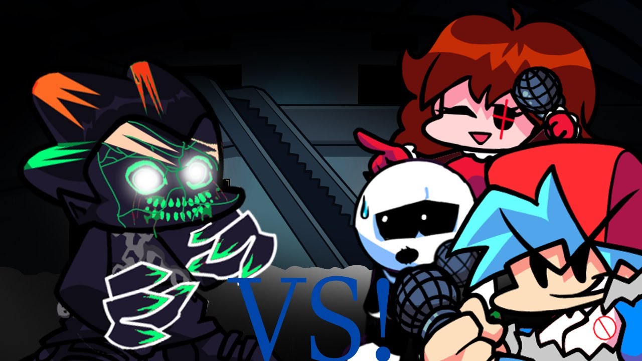 FRIDAY NIGHT FUNKIN' mod Corruption Retold Evil Pico vs Bf, Gf, And Skid Day 1!