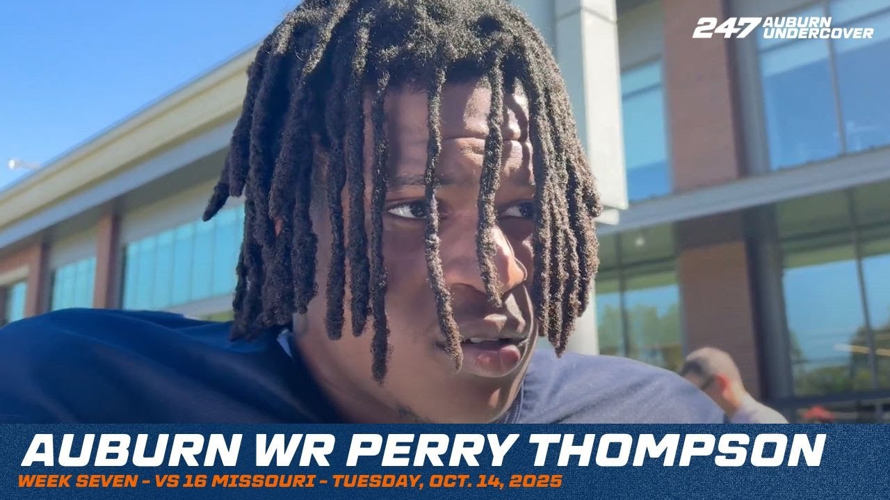 Auburn WR Perry Thompson | Missouri Week