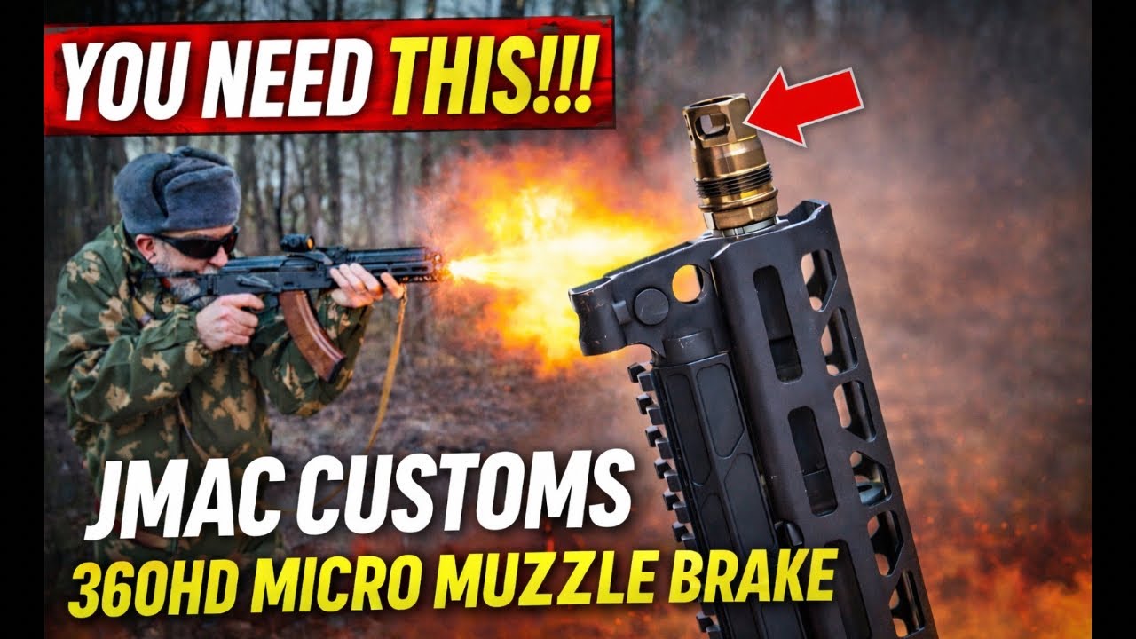Вам это нужно!!! Микродульный тормоз JMAC Customs 360HD