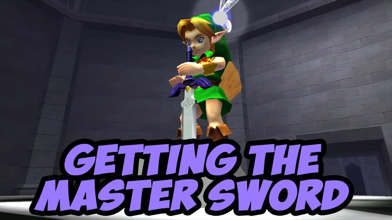 The Legend of Zelda: Ocarina of Time 3D - The Master Sword