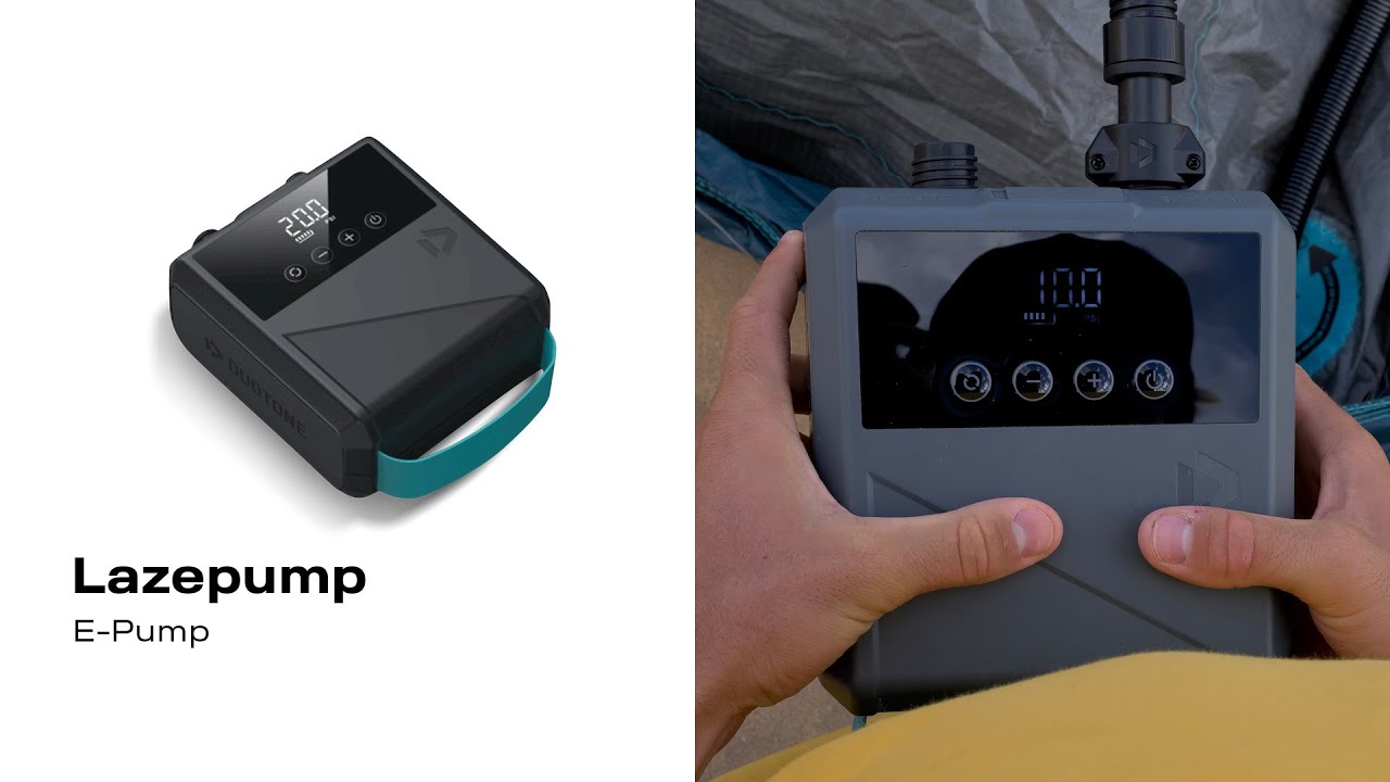 Lazepump (E-Pump) – Power up faster, ride longer! | Duotone Kiteboarding