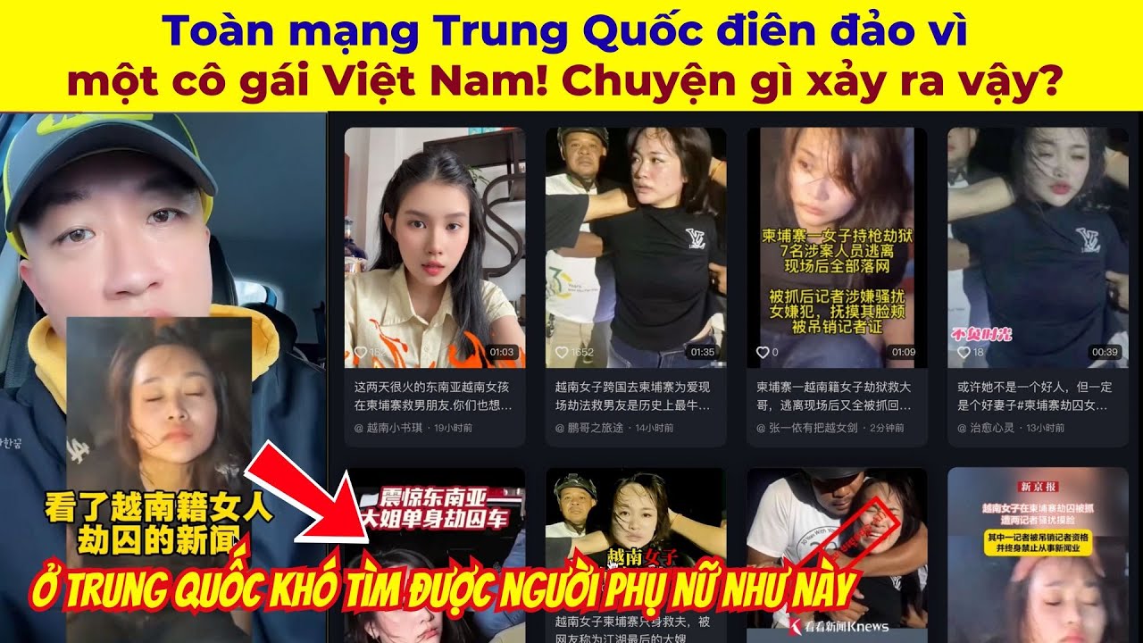 Lạ đời! Toàn mạng Trung Quốc điên đảo vì một cô gái Việt Nam! Chuyện gì xảy ra vậy?