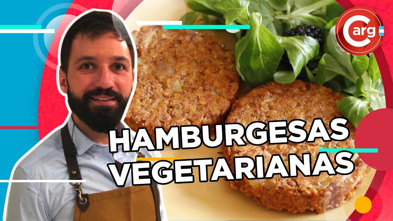 CÓMO SE PREPARAN LAS HAMBURGESAS VEGETARIANAS
