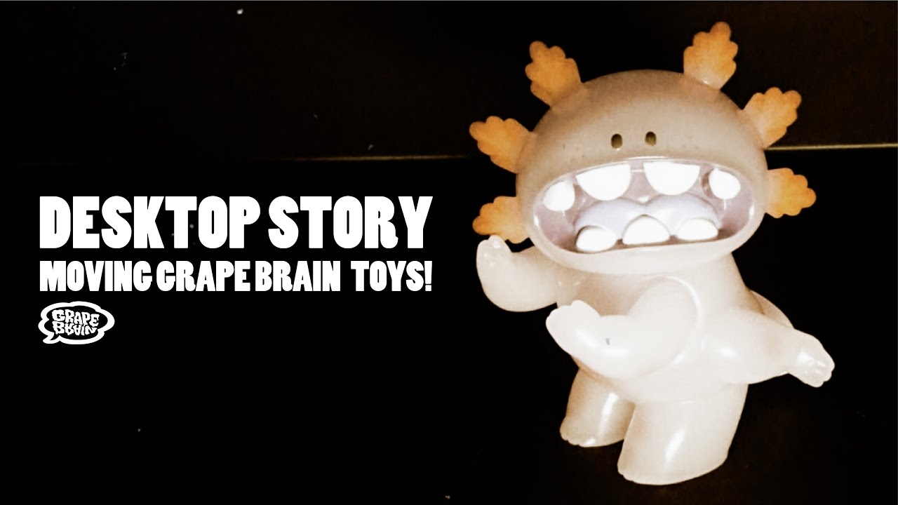 【GRAPE BRAIN】DESKTOP STORY vol.2【STOP MOTION ANIME】