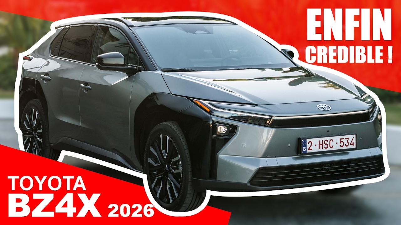 Toyota BZ4X 2026 : Une mise à jour à la hauteur de ses ambitions !