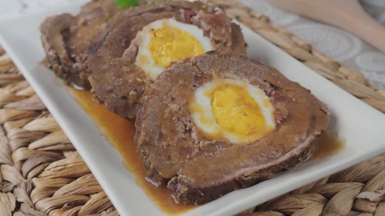 TERNERA RELLENA ¡Carne jugosa, completa, ideal para fiestas y Navidad!