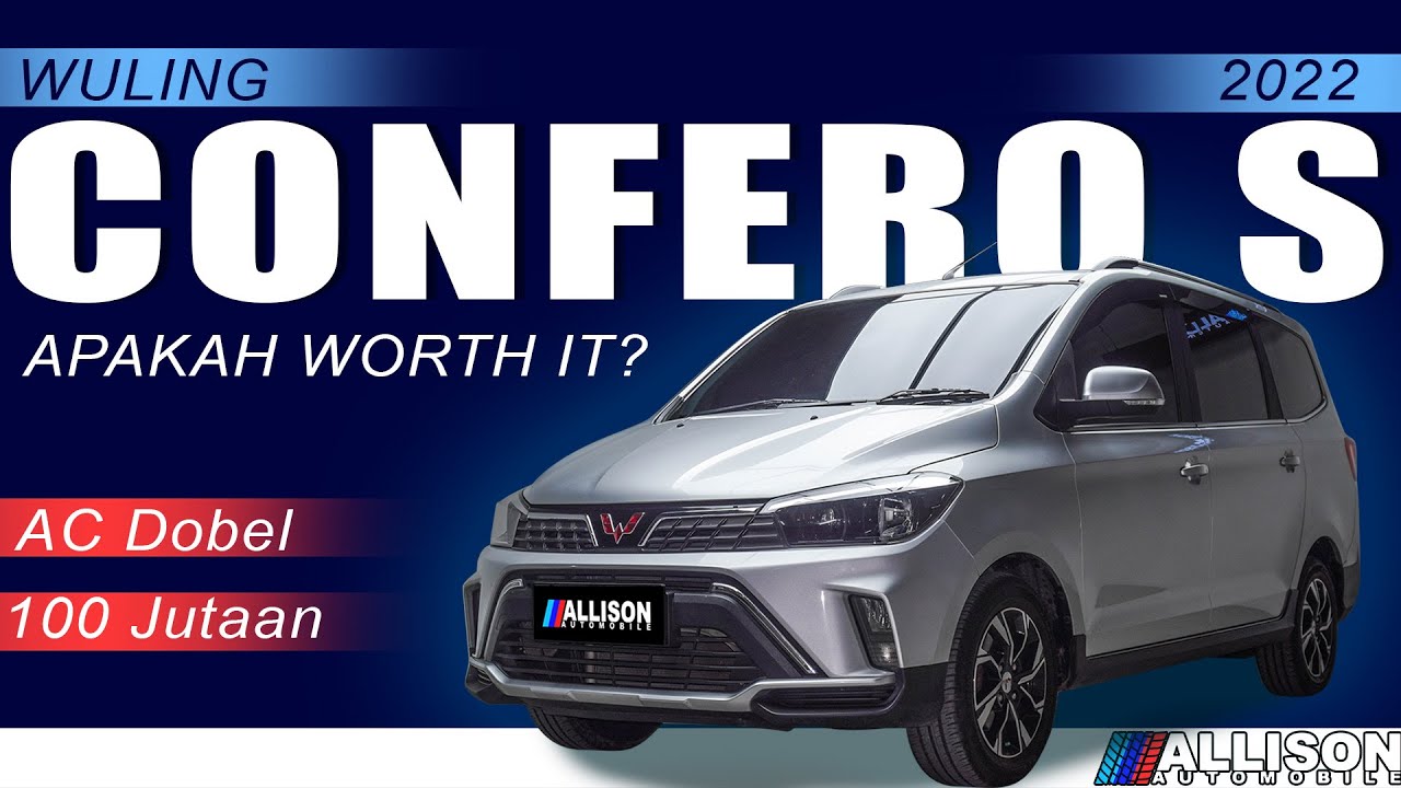 🔴MPV 2022 KM 22 RIBU HARGA CUMA 100 JUTAAN⁉️WULING CONFERO S MT 2022 ALLISON AUTOMOBILE POINS‼️