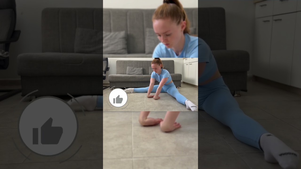 Видео урок как научиться держать угол ноги врозь. #aerobicgymnastics #straddle #support #tutorial