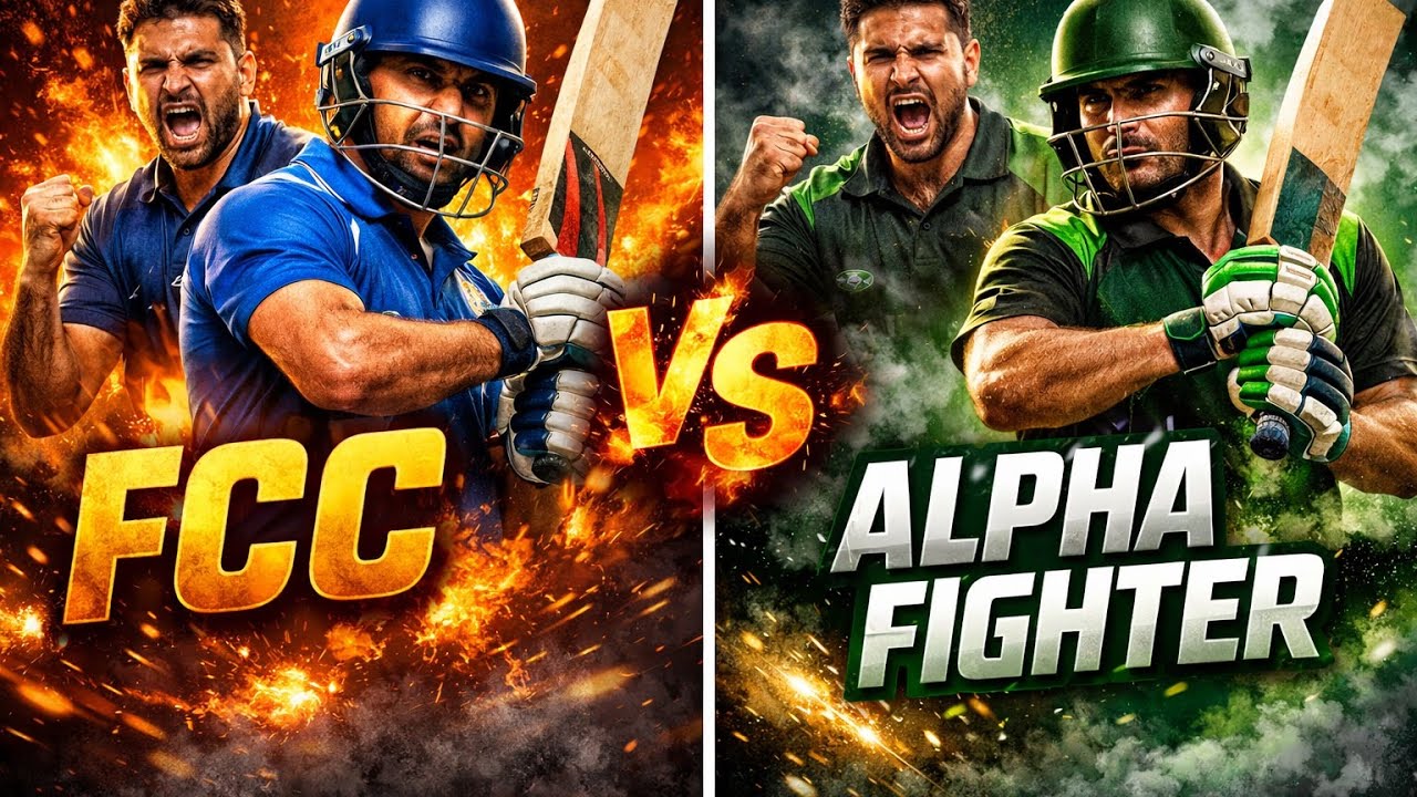 FCC vs AlphaFighters | Full Match T20 🔥 Thrilling Cricket Battle