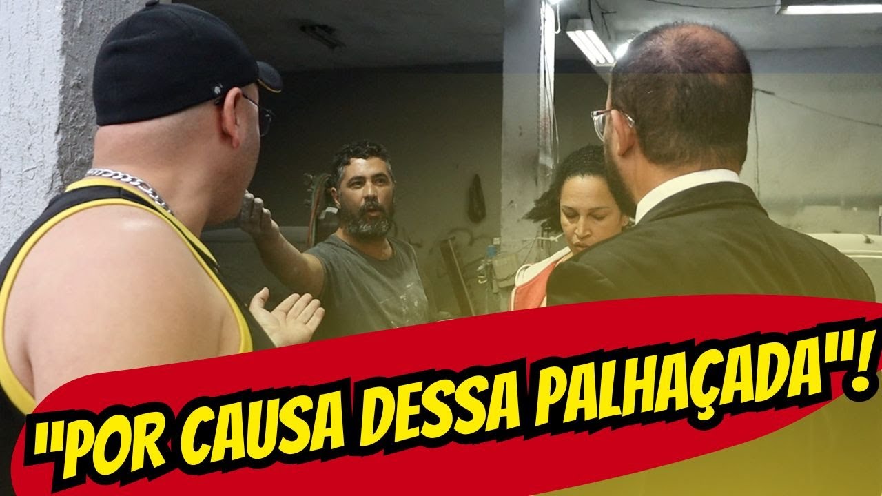 CONFUSÃO E DISCUSSÃO MARCAM A REPORTAGEM DE FUSCA MISTERIOSO!