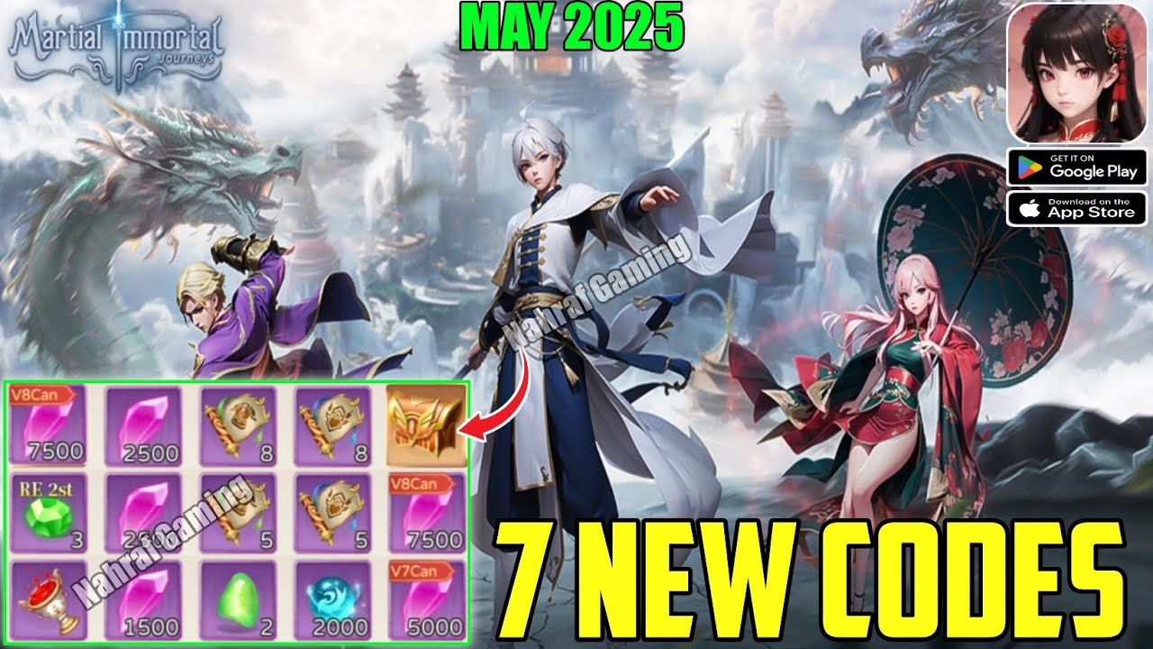Martial Immortal Journeys New Gift Codes May 2025 | Martial Immortal Journeys Codes - How to Redeem