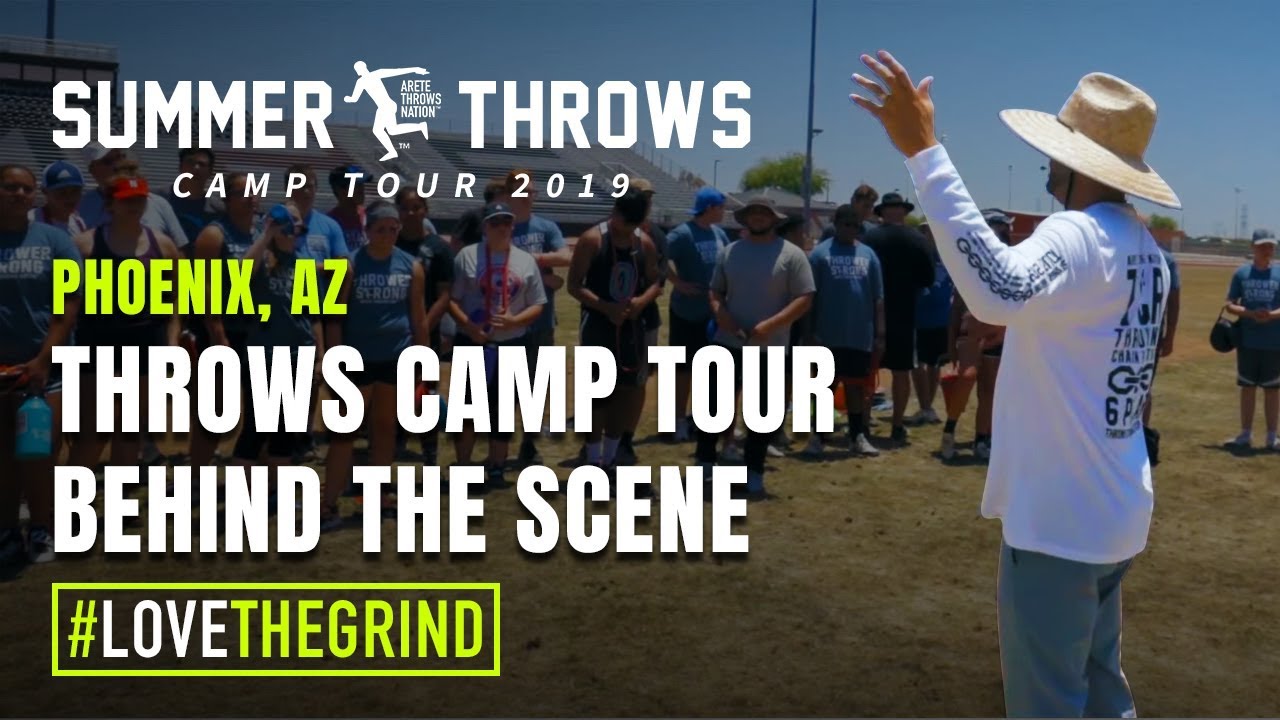 #LOVETHEGRIND 06 05 2019 Pre Throws Camp Tour Kick Off