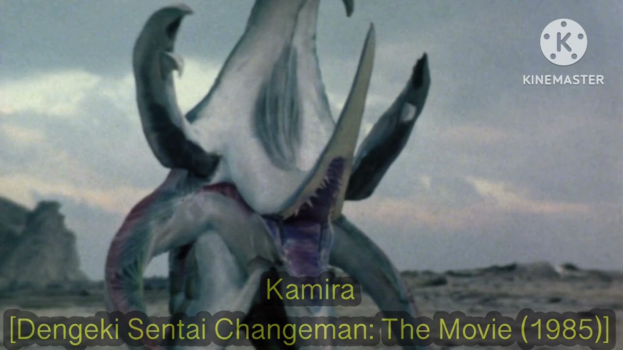 All Dengeki Sentai Changeman Monsters/Villains