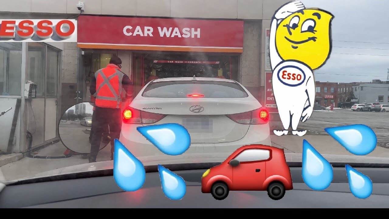 Esso Gas Station Car Wash Quick Review And Experience In Thornhill, ON - Yonge St & Steeles Ave East