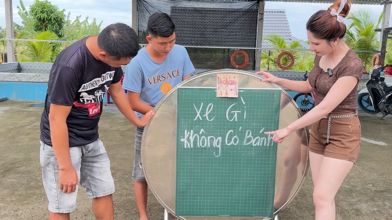 Xe Gì Không Có Bánh Ai Trả Lời Đúng Thắng Ngay 1 Triệu Đồng | Ly Ngô Vlog