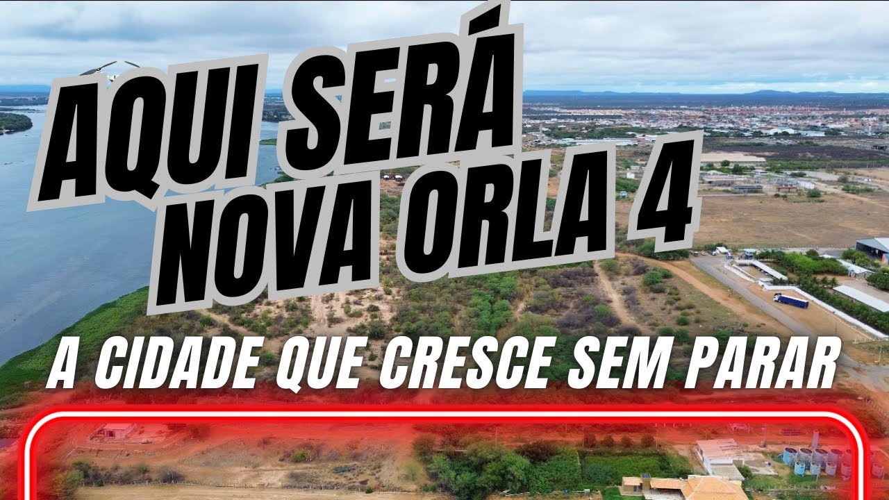 Aqui ser&aacute; a nova Orla 4 a CIDADE Q CRESCE sem PARAR 