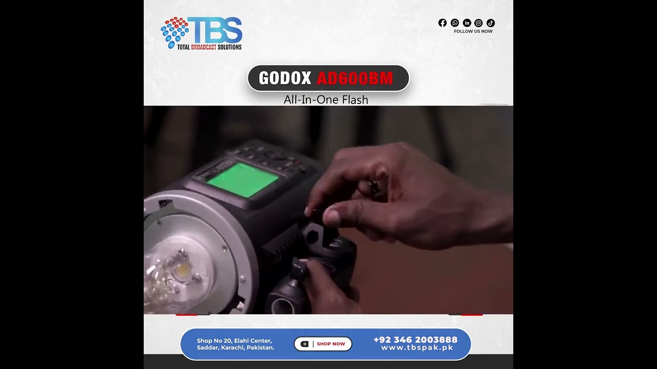 Godox - AD600BM All in One Flash