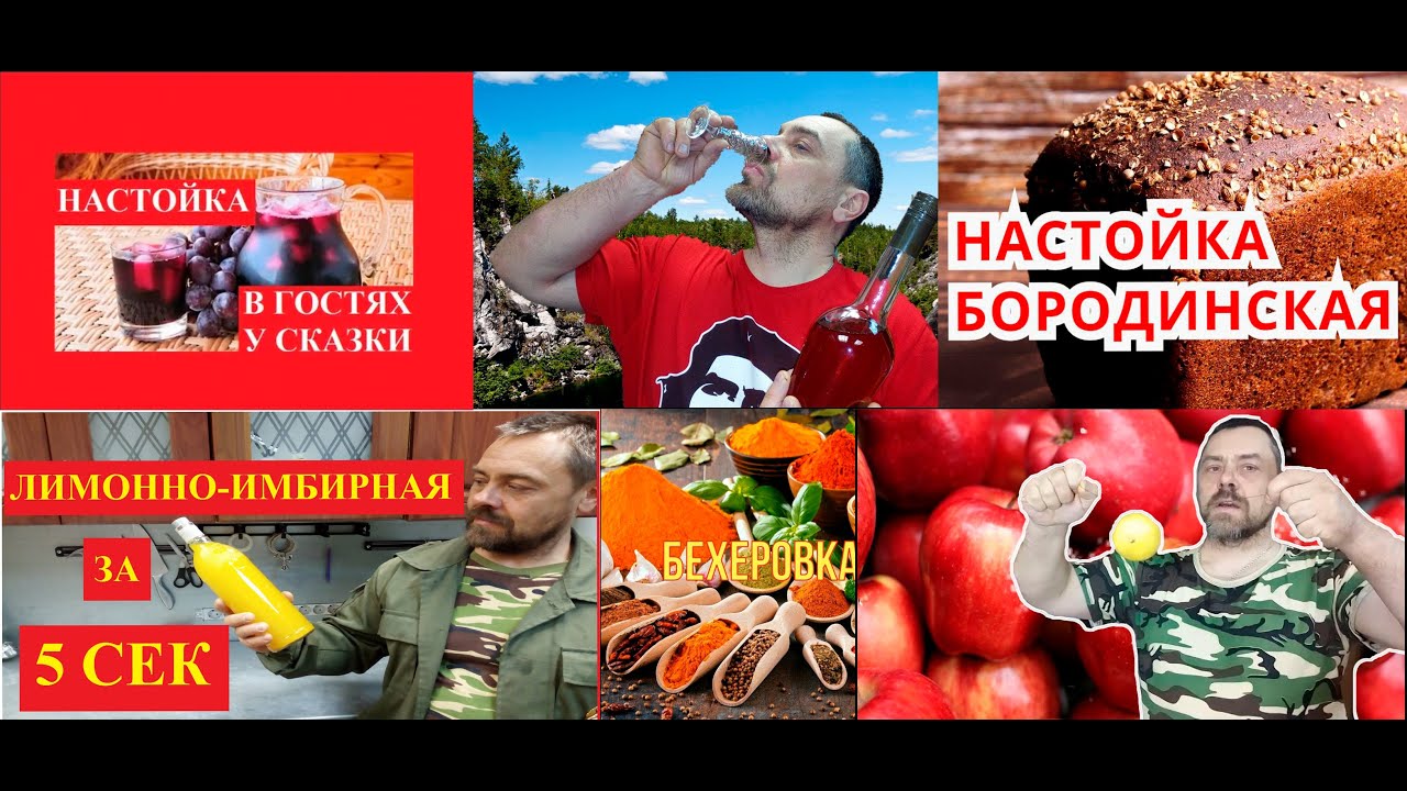 6 лучших рецептов настоек Бехеровка, Лимонно-имбирная, Бородинская, Лимонный висельник, Карельская,