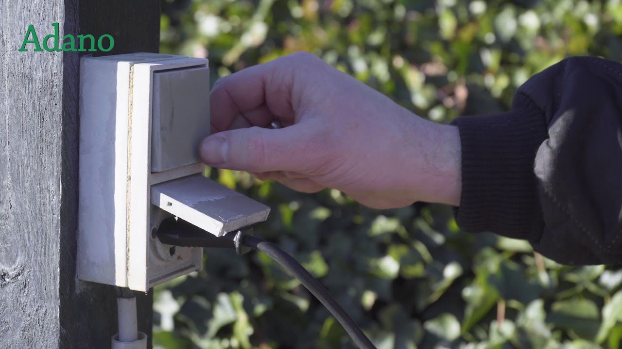 3100 - Adano robotplæneklipper installationsvideo