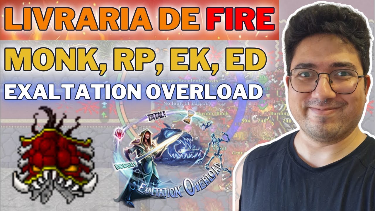MONK 800 Secret Library Fire Section - Comentários e dicas para caçar com sua PT x4 - Soulkamas