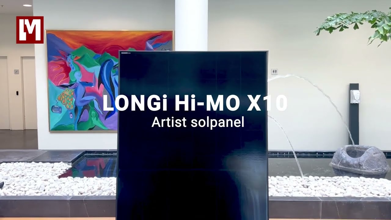 LONGi Hi-MO X10 solcellepanel | Antiskygge & 30 års ydelsesgaranti | Lemvigh-Müller