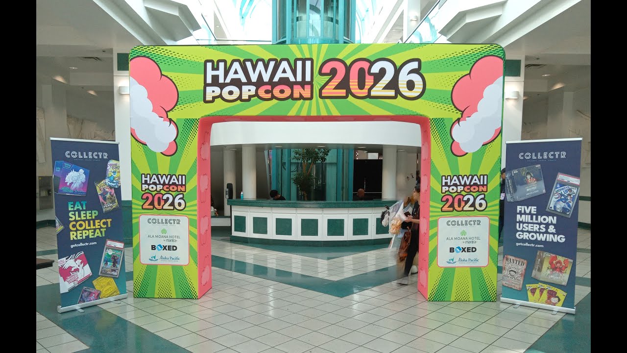 Pop Con - January -11 - 2026 - Honolulu Hawaii - Pokemon - Comics - Cards - Sports - Toys - Part 1