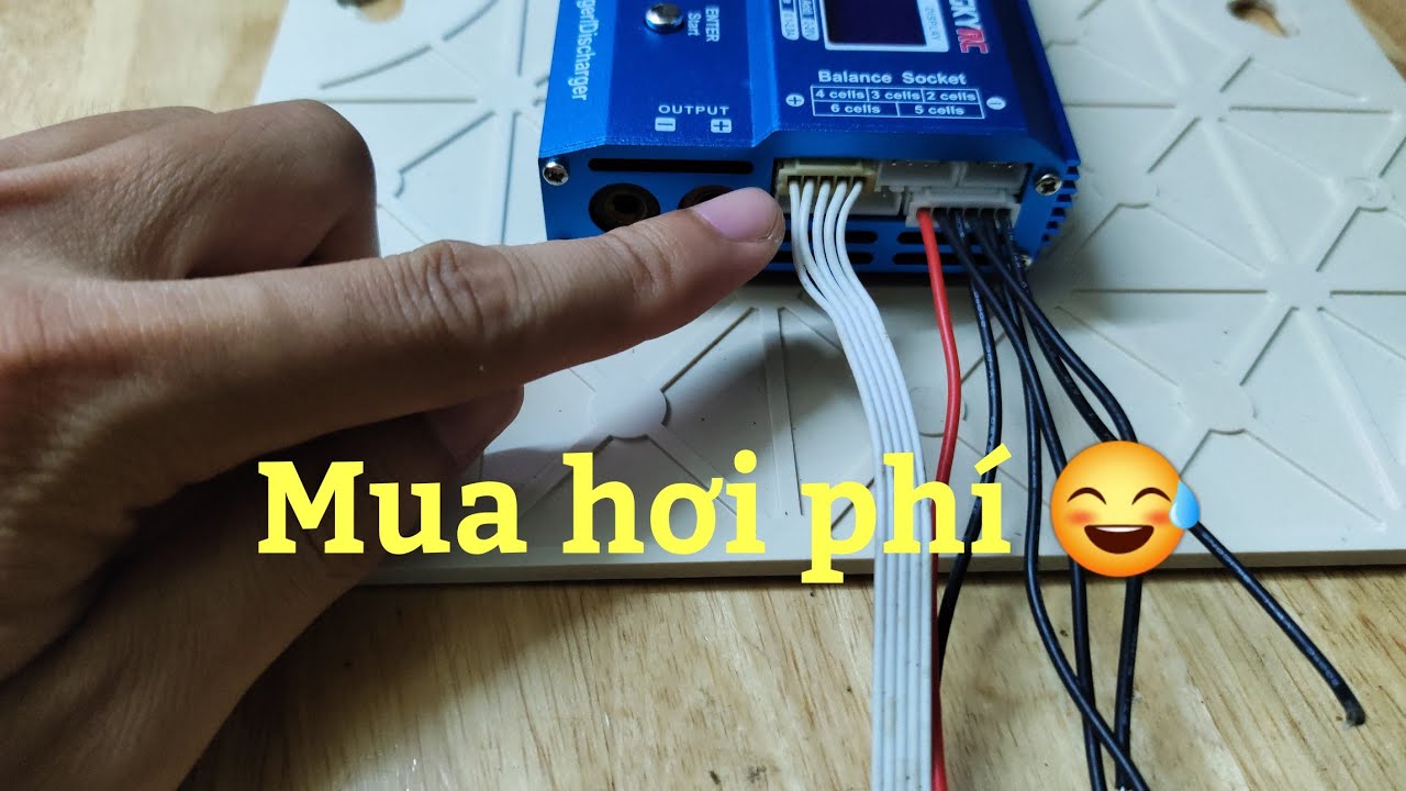 Mua sạc Imax B6 mini hơn 1 năm, thường sử dụng đúng 1 việc