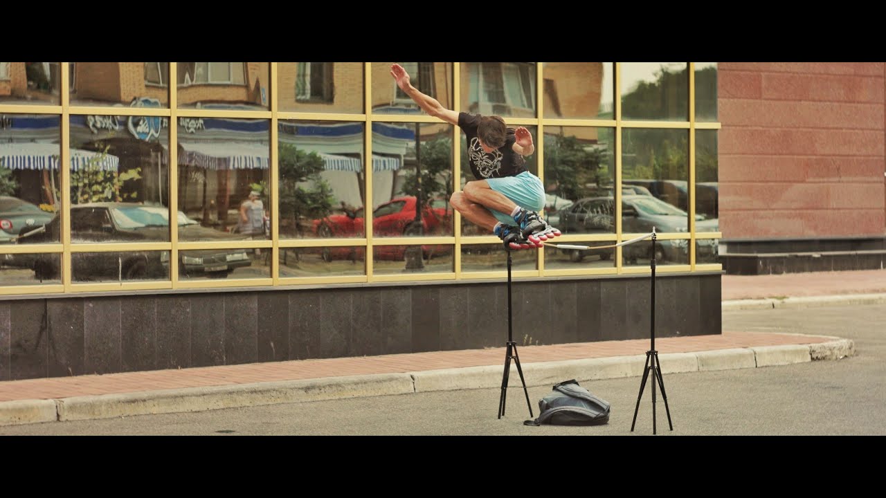Free Jump 120 cm Прыжки На Роликовых Коньках \\ Seba Skates Trix