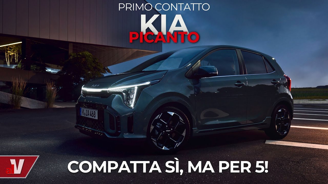Kia Picanto 2024: fuori gioca a fare la grande, dentro lo è davvero!